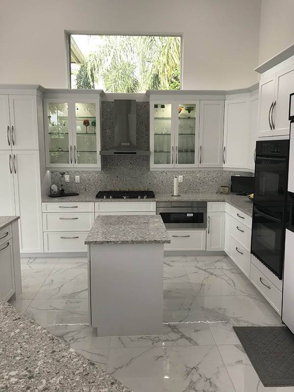Remodeled Kitchen After a Full Home Renovation in Pompano Beach, FL